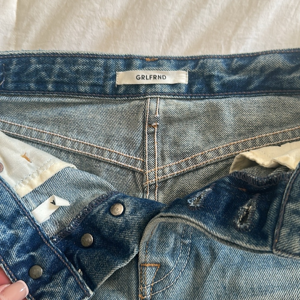 GRLFRND Denim Mini Skirt - Picture 5 of 7